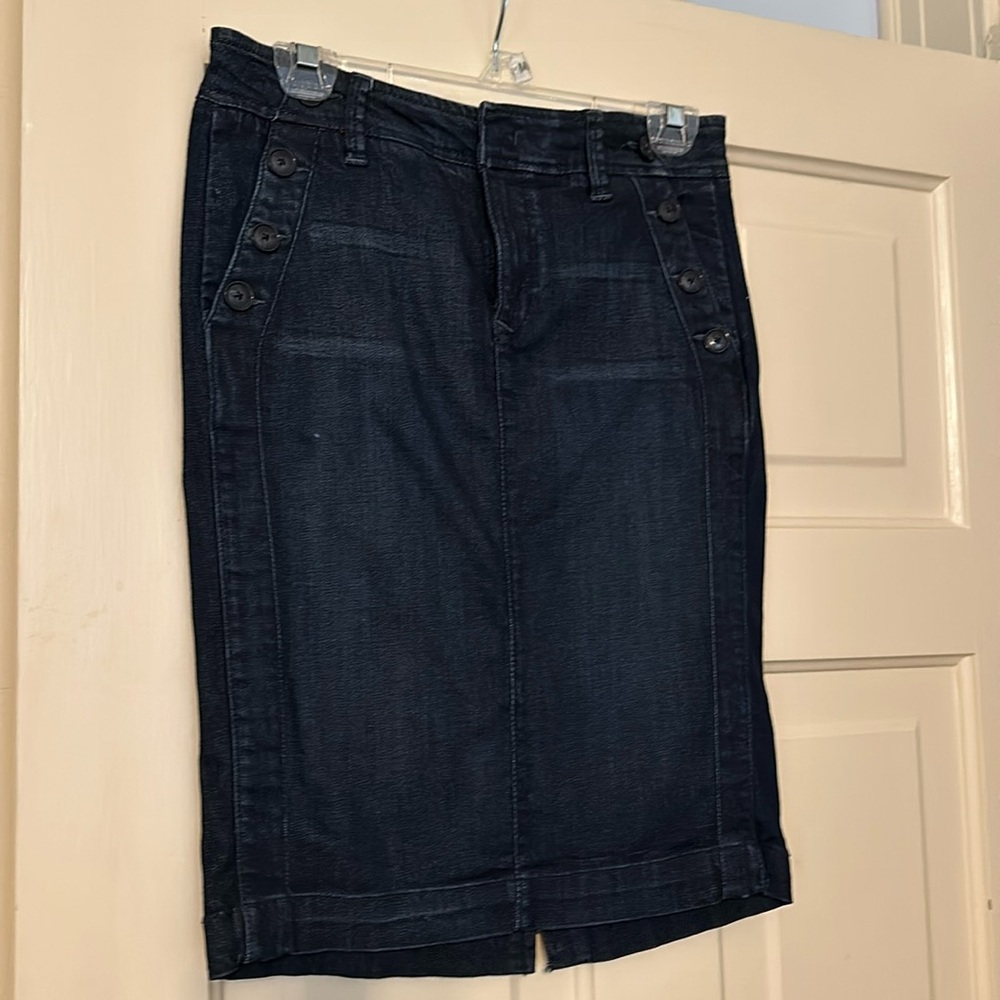 Level 99 Pencil skirt. Denim size 28